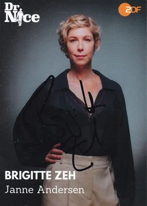 Brigitte ZEH - dt. Schauspielerin, "Dr. Nice", Original-Autogramm! - Bild 1 von 1
