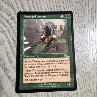 Deranged Hermit X (1) Urza's Legacy MTG Excellent/Near Mint (RG) 4RCards - Image 1 of 2