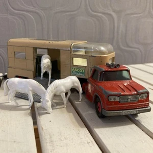 Matchbox King Size Dodge Horse Trailer #PF1JQ2 - Picture 1 of 12
