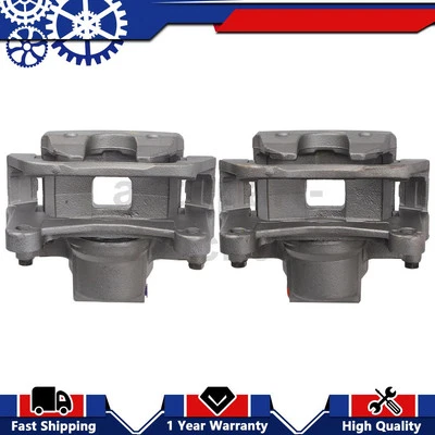 Par de pinzas de freno delanteras para conductor pasajero para Jeep Cherokee 2014 2015 2016 Foto 1 de 4