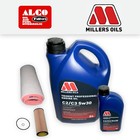 SERVICE KIT for BMW X3 E83 2.0 D M47 E83 OIL AIR FILTERS +C2/C3 OIL (2004-2007)