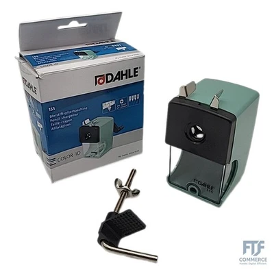 Dahle 00155-17460 Bleistiftspitzmaschine 155 mit Zwinge, 12 mm, mellow mint - Bild 1 von 4