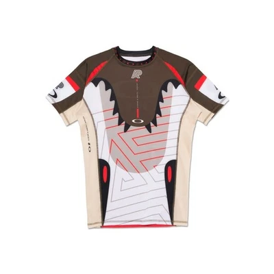 A&P x OAKLE BJJ Rashguard & MMA Shorts Set NoGi Jiujitsu Training fight wears - Image 1 of 4