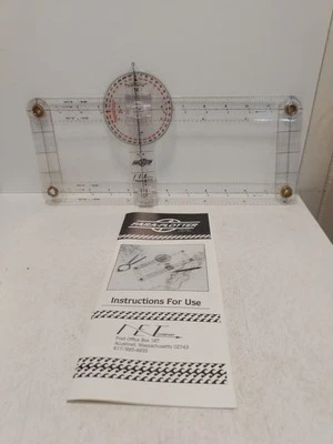 Винтажный ПАРАПЛОТТЕР Прибрежная Навигация Инструмент Вектор Треугольник Плоттинг - Изображение 1 из 4