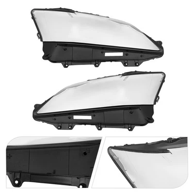 For 2012-2015 Lexus GS250 GS350 GS450H Left&Right Headlight Lens Shell Cover - Image 1 of 4