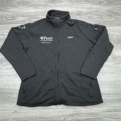 Patagonia Women’s Better Sweater Full Zip Jacket XL Black Penn Medical Embroider - Image 1 of 4