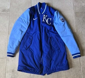 NIke Dugout Collection MLB Kansas City Royals Size Small Full Zip Jacket Coat - Picture 1 of 5