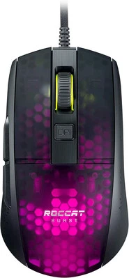 Roccat Burst Pro AIMO - Optische Gaming Maus, 16000 dpi, Schwarz | B-WARE - Bild 1 von 4