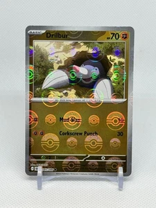 Drilbur 045/086 Sv: Black Bolt Poke Ball Holo - Bild 1 von 2