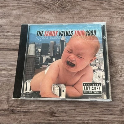 Family Values Tour 1999 CD Limp Bizkit Korn Primus Filter Staind Rock Hip Hop - Изображение 1 из 3