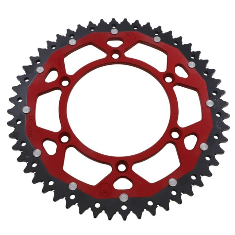 Piñón doble Moose Offroad - rojo - 52 dientes 1210-897-52-13X Foto 1 de 3