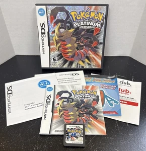 Nintendo DS, 2009, Pokemon: Platinum Version 100% Auth/CIB/Tested/Excellent Cond - Picture 1 of 14