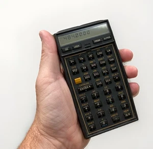Near Mint Hewlett Packard HP 41C Calculator - Picture 1 of 6
