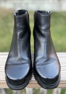 Bota Chelsea Sorel para mujer Joan of Arctic Wedge III cremallera negra talla 8 - Imagen 1 de 5