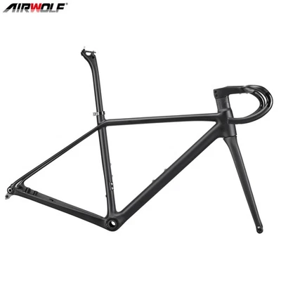 Bicicleta de estrada Airwolf T1200 carbono quadro 700x32c bicicleta de corrida leve 800g - Imagem 1 de 4