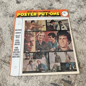 Vintage Starsky & Hutch 1976 Poster Put-Ons New - Picture 1 of 11
