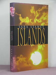 1st rvsd,signed by author, Islands by Sara Stamey(2003)Caribbean island thriller - Bild 1 von 3