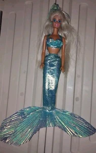 BARBIE doll MERMAID magica sirena celeste MATTEL 1991 - Foto 1 di 2