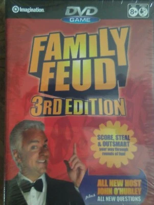 Family Feud - 3rd Edition DVD Game (DVD, 2007) new never open - Image 1 of 2