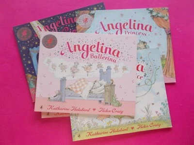 Angelina Ballerina By Katharine Holabird * Various Titles* Like New % Off 4 More - Image 1 of 3