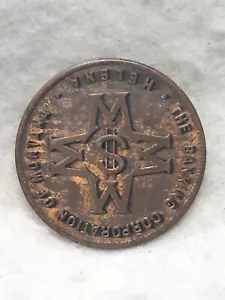 VINTAGE ~ BANKKORP. VON HELENA, MONTANA ~ XF - Bild 1 von 2