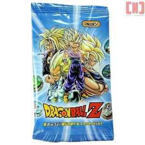 Vintage Dragon Ball Z Collectible 5 Metal Gliders Sealed Pack New - Picture 1 of 6