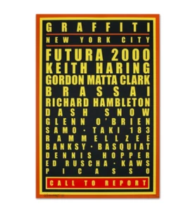 Graffiti Dream x Andre Saraiva Art Print Poster NEW YORK CITY IN HAND! - Picture 1 of 1