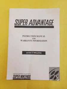 Super Advantage Controller For SNES - Manual Only - Picture 1 of 3