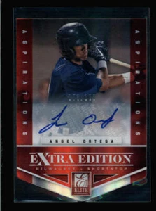 ANGEL ORTEGA 2012 ELITE EXTRA EDITION ASPIRATIONS AUTOGRAPH AUTO #003/100 AZ6754 - Picture 1 of 1