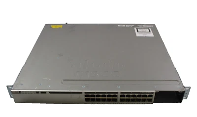 Cisco Catalyst 3850 WS-C3850-24PW-S 24-Port PoE+ Network Switch No PSU - Image 1 of 4