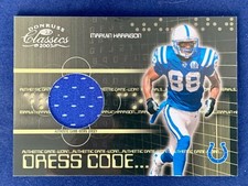 2003 Donruss Classics Dress Code Jerseys #DC10 Marvin Harrison SN 178/550