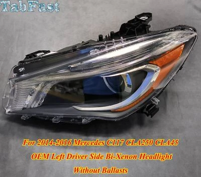 A1179065500 OEM 2014-2016 Mercedes CLA45 CLA250 Left Driver Side Xenon Headlight - Изображение 1 из 4