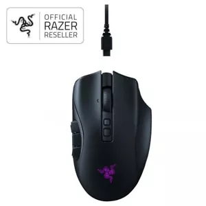 Razer Naga V2 Pro MMO Wireless Gaming Mouse - RZ01-04400100 - Picture 1 of 9