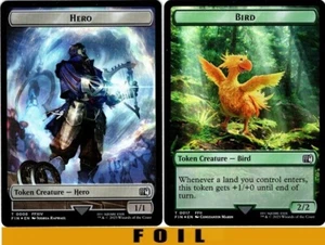 1x MTG - HERO \\ BIRD TOKEN #08/17 - FOIL -  Final Fantasy - Picture 1 of 1