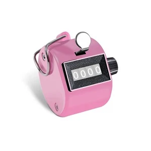Clicker Counter Metal Hand Tally Counter 4-Digit Number Counter, - Picture 1 of 6