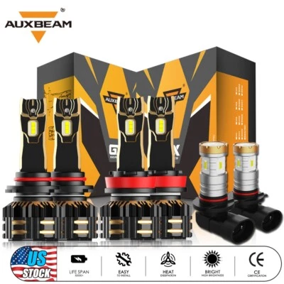 Faro LED AUXBEAM 6000K para Toyota Solara 2004-2006 + faros antiniebla Canbus Foto 1 de 4