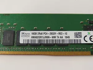 128GB = 8x 16GB 2Rx8 2933Y Dell Poweredge R440 R640 R740 R840 ECC Server Memory - Picture 1 of 3