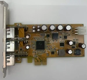 Dell Powered USB PCIe Card 3x12V KV46M - Picture 1 of 2