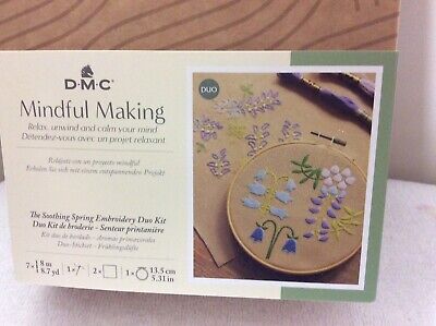 DMC Mindful Making The Soothing Spring Bordado Duo Kit • 16.95€