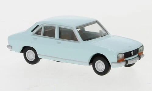 29117 Brekina HO Peugeot 504 colore azzurro scala 1 87