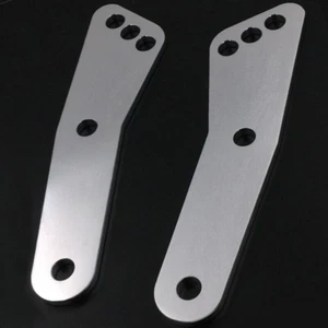Motorcycle Silver Lowering Links For Honda CBR600 F2 F3 F4 F4i CBR1100XX - Picture 1 of 4