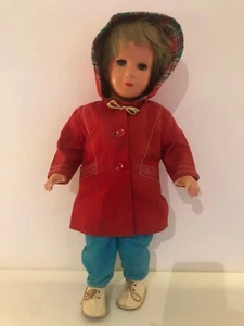 Schildkrötpuppe Modell Käthe Kruse 40 Originalkleidung Schlafaugen Top, Rarität - Bild 1 von 12