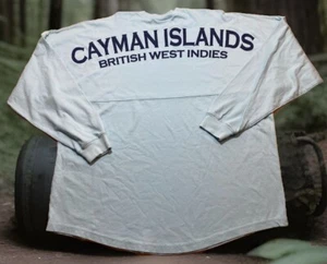 Cayman Islands Spirit Jersey NEW Long Sleeve Shirt British West Indies XS - Picture 1 of 10
