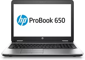 HP ProBook 650 G2 Notebook i3-6100U 4GB RAM 128GB SSD Windows 11 QWERTZ - A573 - Bild 1 von 4