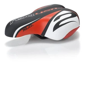 XLC sella bicicletta bambini ragazzi SA-C02 nero rosso unisex 180x145 mm 303 g - Foto 1 di 1