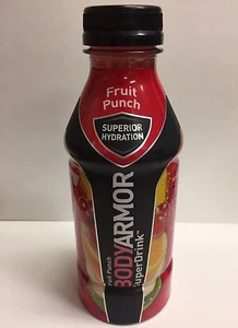 Gluten Free SuperDrink Fruit Punch 16-Ounce Oz Bottles Pack Of 12 - Picture 1 of 3