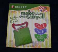 Make your own carryall | by Singer | Book Bag or Tote | how to sew