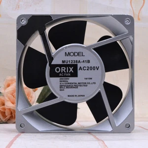 ORIX AC200V 14w/13w MU1238A-41B 12038 12cm Inverter fan - Picture 1 of 5