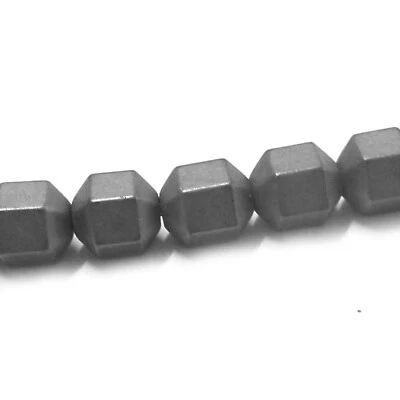 Hämatitperlen Nuggets facettiert 4 mm ca. 100 Perlen Spacer nenad-design AN071 - Bild 1 von 4