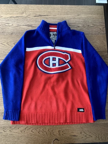 Vintage Montreal Canadien Sweater 1990's Retro Cover